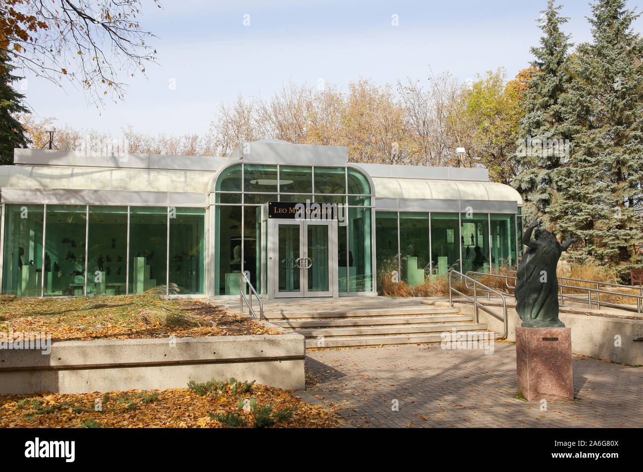 Winnipeg, Manitoba/Kanada - Oktober 20, 2019: Leo Mol Galerie. Stockfoto