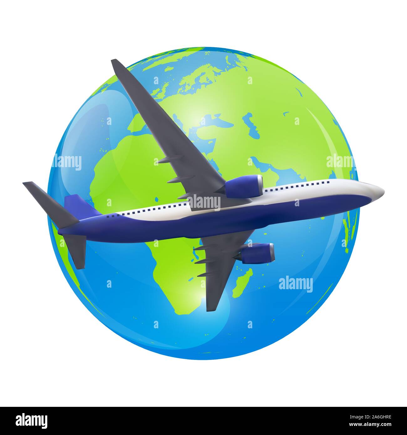 Abstrakte Flugzeug Hintergrund. Vector Illustration Stock Vektor