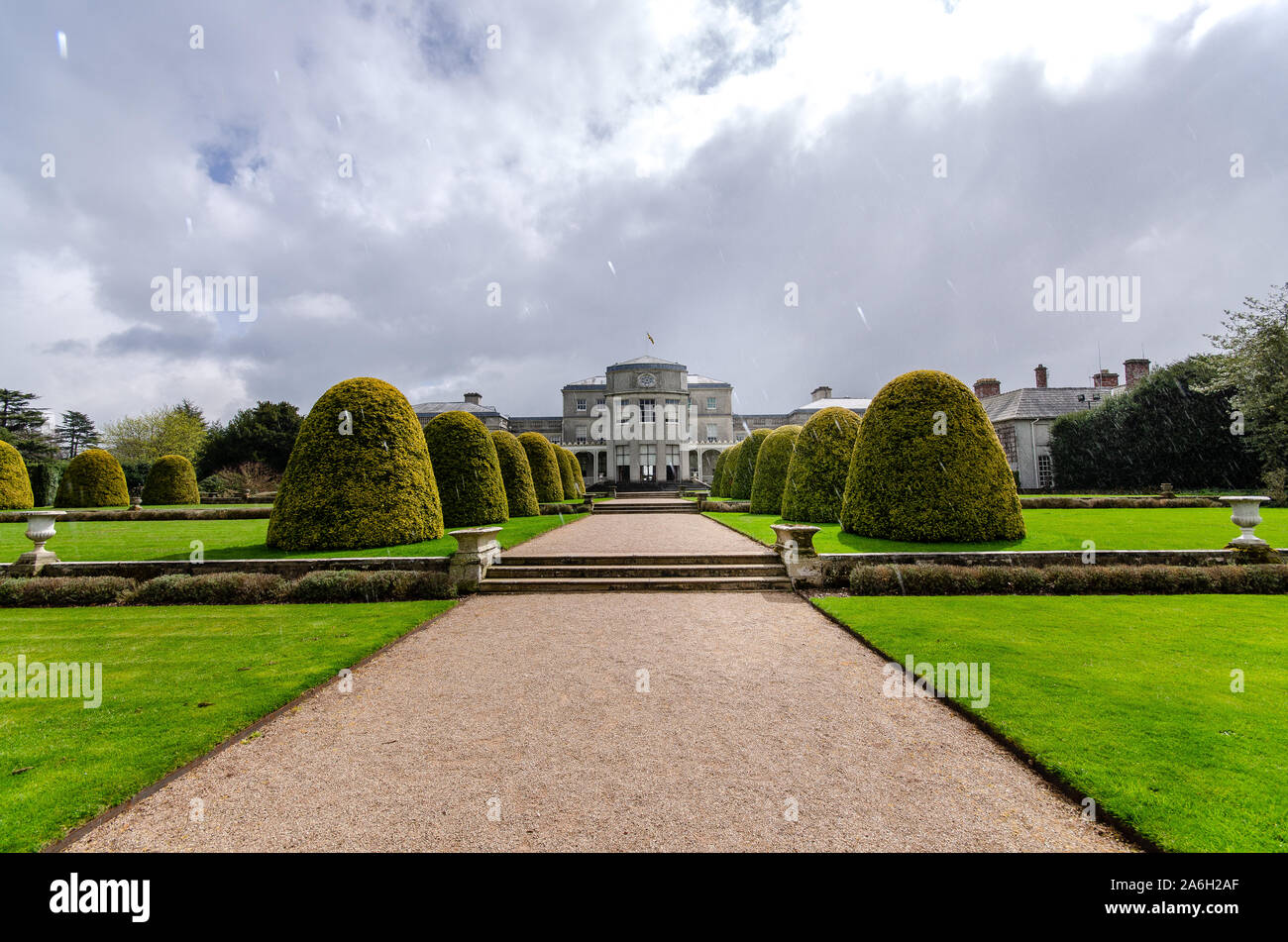 Der weltberühmte Shugborough Estate, Halle, lebendiges Museum, Gärten und Farm, Besoldungsgruppe 1 aufgeführten Staffordshire Gebäude Stockfoto