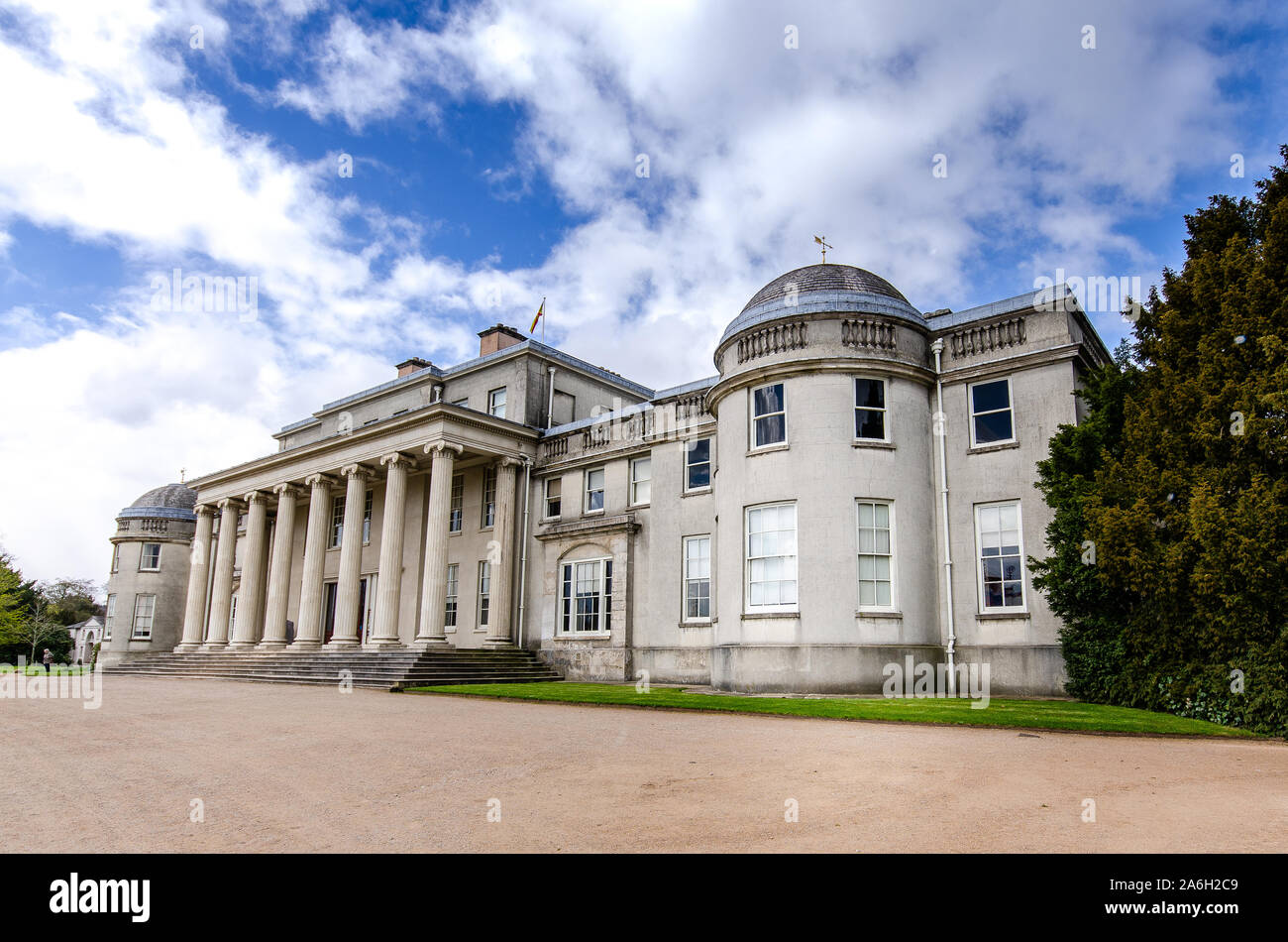 Der weltberühmte Shugborough Estate, Halle, lebendiges Museum, Gärten und Farm, Besoldungsgruppe 1 aufgeführten Staffordshire Gebäude Stockfoto