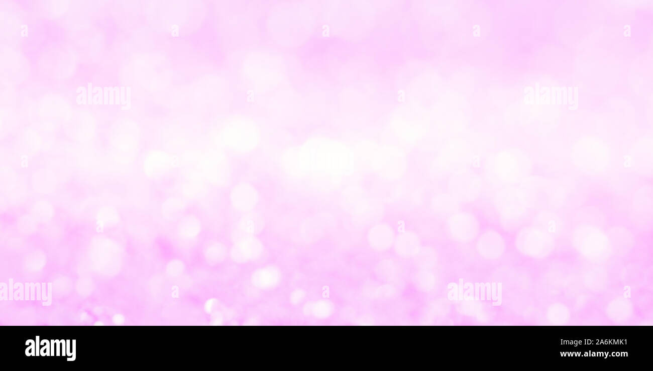 Abstrakte verschwommen rosa Ton leuchtenden Weihnachtslichter Hintergrund Stockfoto