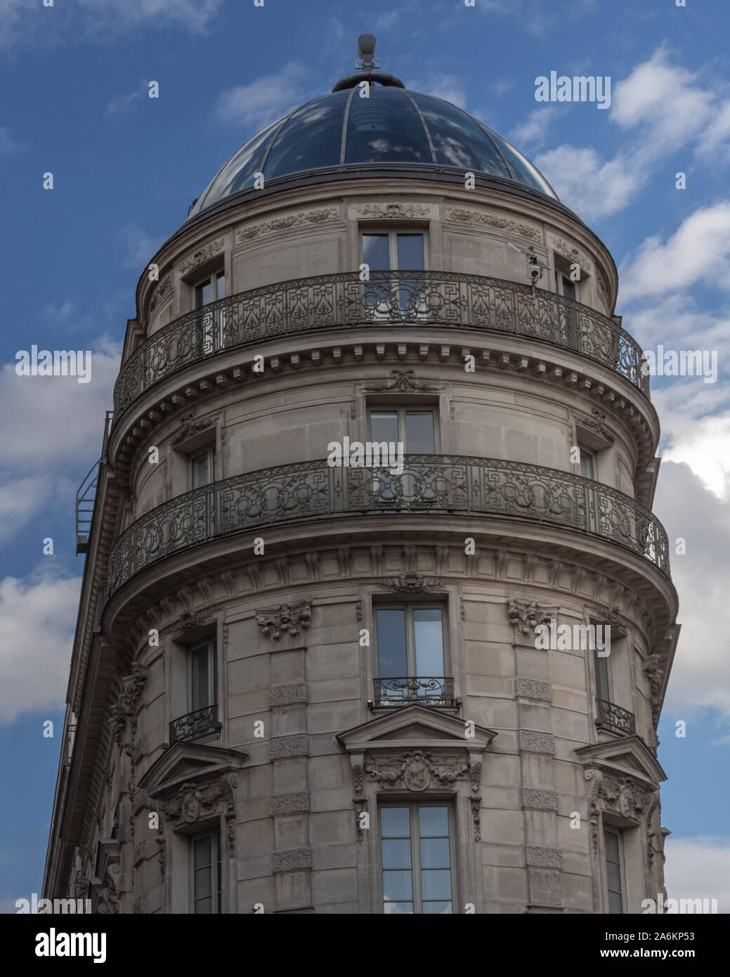 Paris vibes. Architektur von Frankreich Hauptstadt Stockfoto