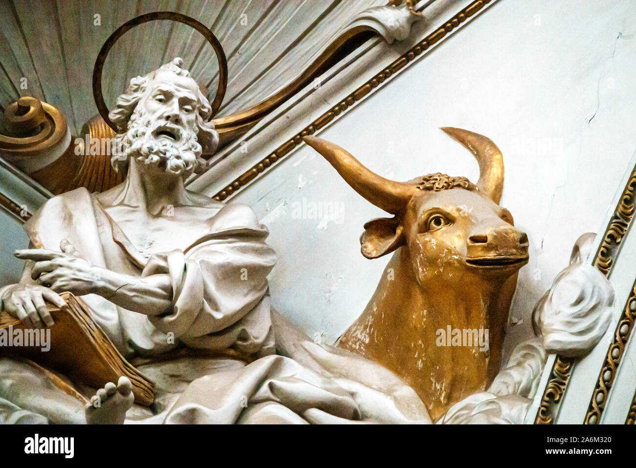 Valencia Spanien Hispanic,Ciutat Vella,Altstadt,Altstadt,Plaza Placa de la Reina,Metropolitan Cathedral Basilika der Himmelfahrt unserer Lieben Frau von Stockfoto