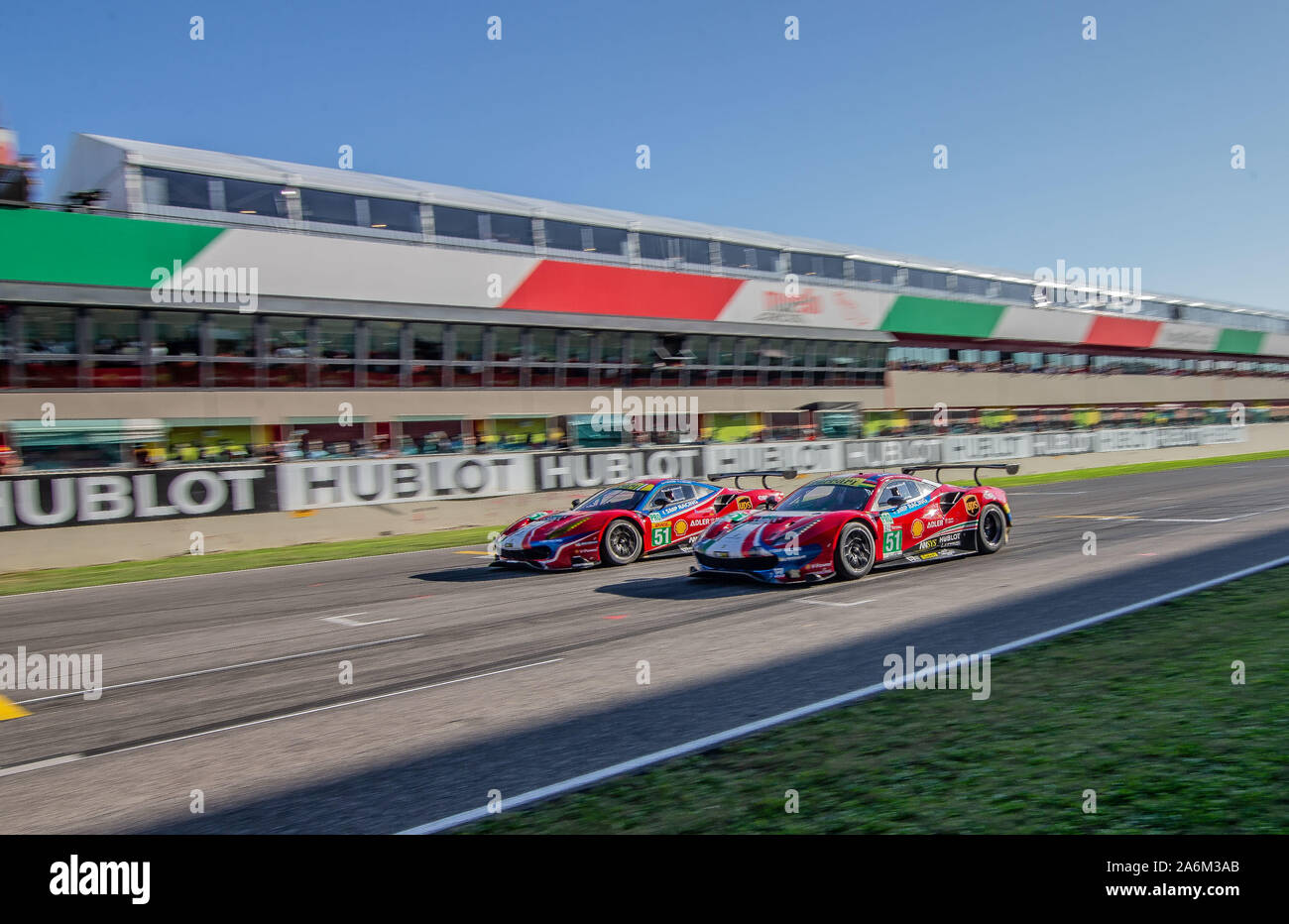 Mugello, Italien, 27 Okt 2019, Ferrari, Ferrari F60 während der Ferrari Challenge World Finals - Mugello 2019 - Ferrari Challenge Cup - Kreditkarten: LPS/Stefano Trombetta/Alamy leben Nachrichten Stockfoto