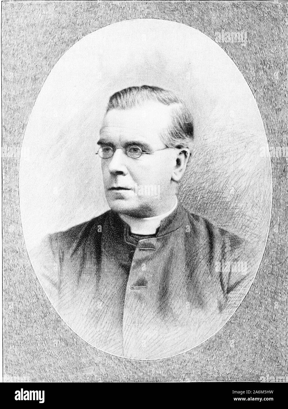 Stephen Joseph Perry (1833-1889) englischer Jesuit und Astronom, als Teilnehmer an wissenschaftlichen Expeditionen bekannt Stockfoto
