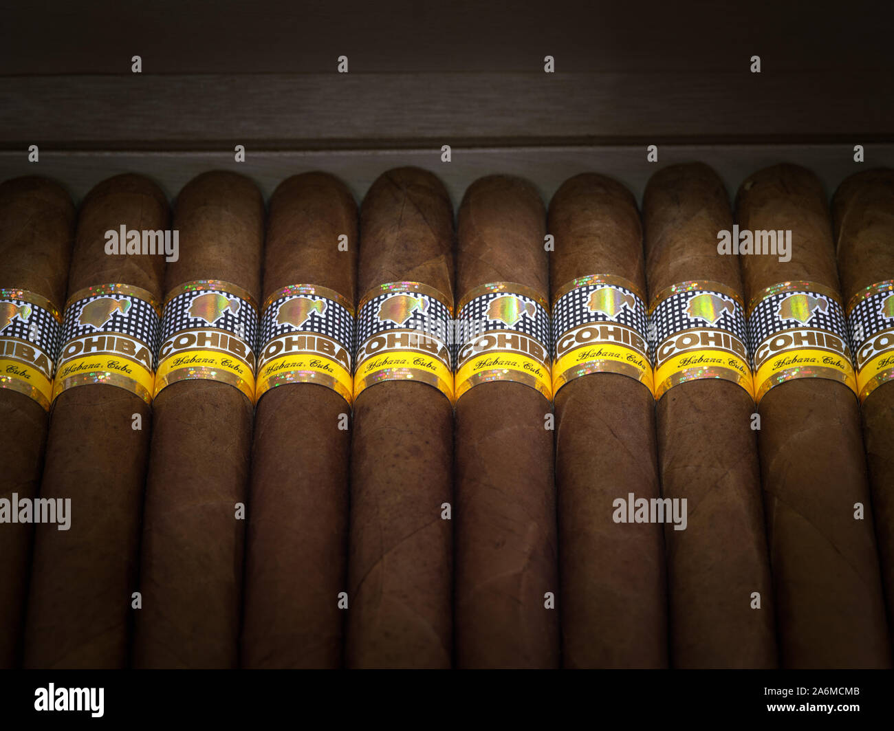 Kubanische Zigarren Stockfoto
