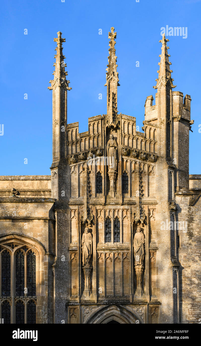Kirche des Hl. Johannes des Täufers Witney Oxfordshire England Großbritannien Stockfoto