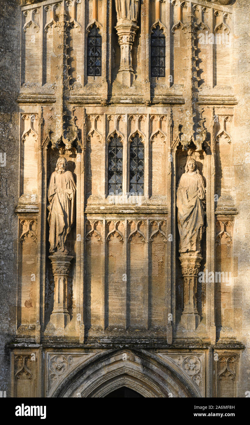 Kirche des Hl. Johannes des Täufers Witney Oxfordshire England Großbritannien Stockfoto
