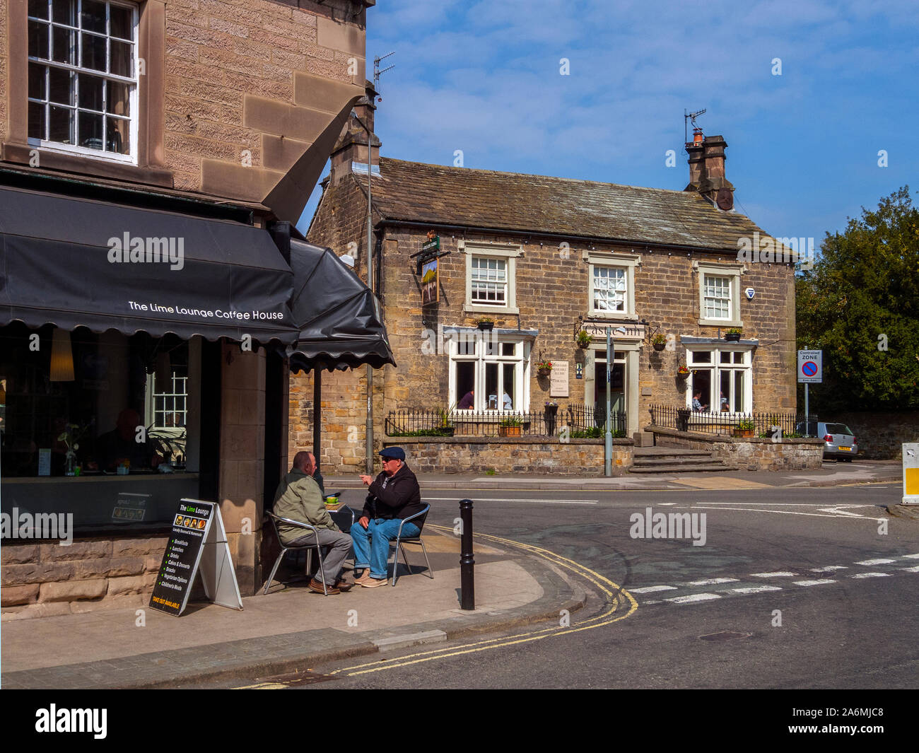 Castle Inn, Bakewell, Derbyshire Stockfoto