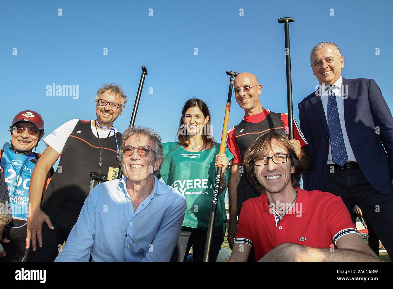 TEVERE TAG - ROMA - TIBERIS - 28/10/2019 Stockfoto