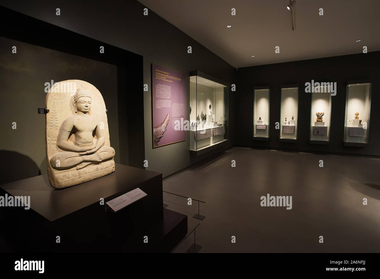 Khao Lak, Thailand - 26. August 2019: Antiquitäten in der Galerie von Terengganu Nationalmuseum. Stockfoto