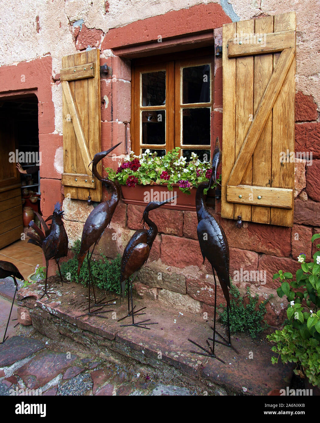 Collonges-la-Rouge, Corrèze, Frankreich Stockfoto Collonges-la-Rouge, Corrèze, Frankreich Stockfoto