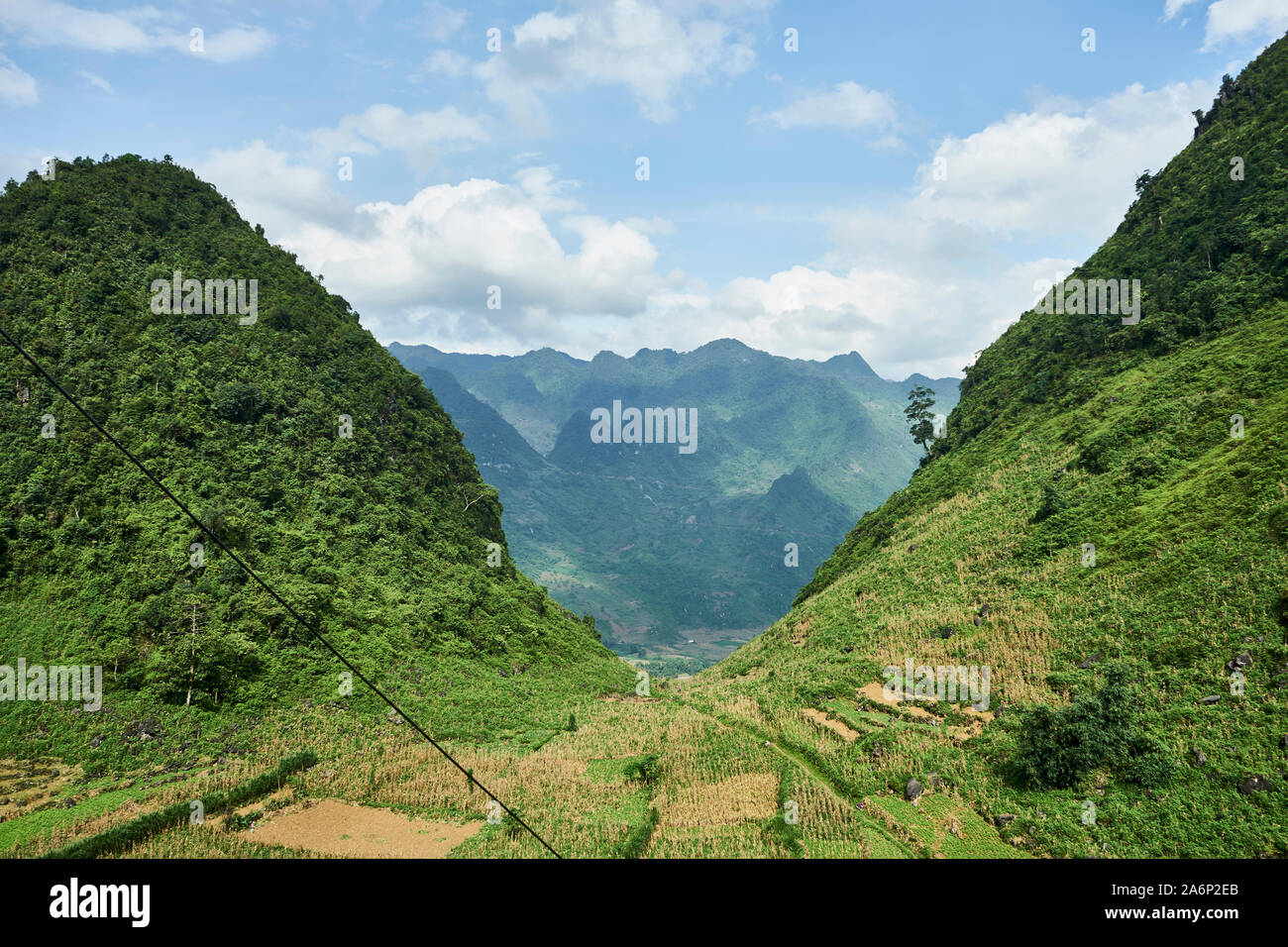 Vietnam-Landschaft Stockfoto