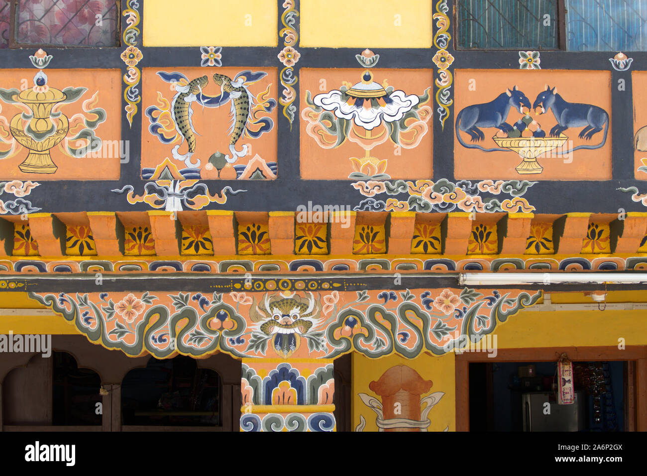 Himalaya buddhistische Königreich Bhutan Stockfoto Himalaya buddhistische Königreich Bhutan Stockfoto