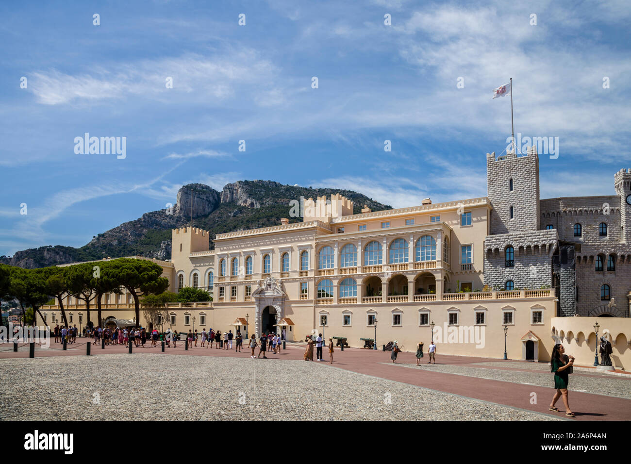 Der Prinzenpalast, Monaco Stockfoto