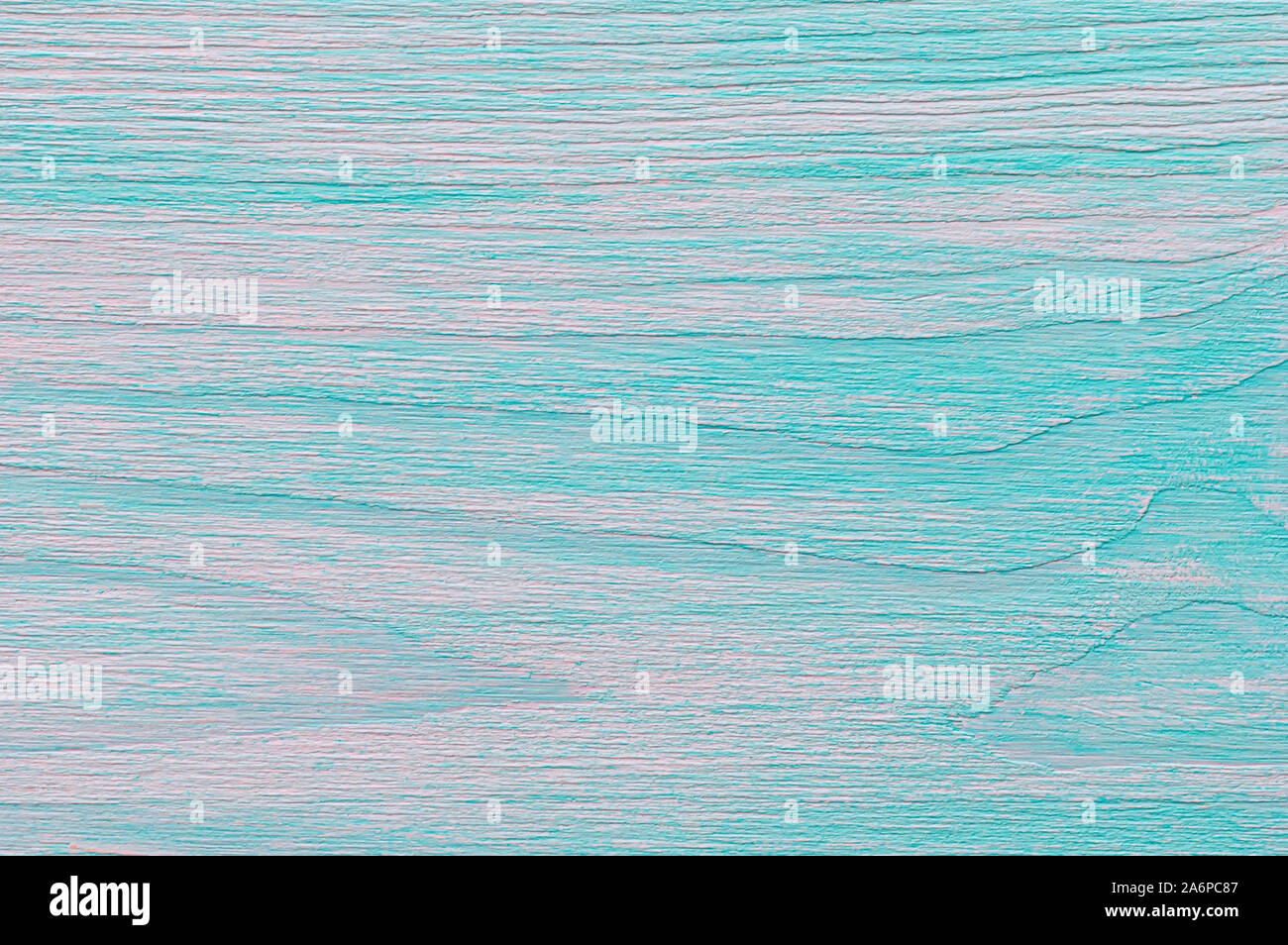 Holz- strukturierten Hintergrund. Painted light mint Pastell Holz Hintergrund Textur. Close Up. Stockfoto