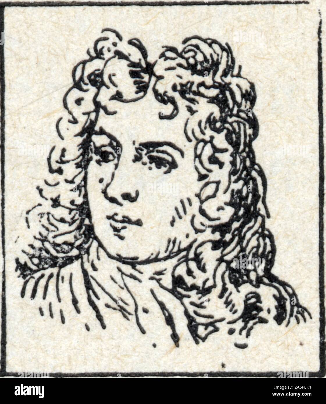 De Boufflers, Duc de Boufflers, né à Cagny le 10 janvier 1644 et mort à Fontainebleau le 22 août 1711, EST un militaire francais Stockfoto