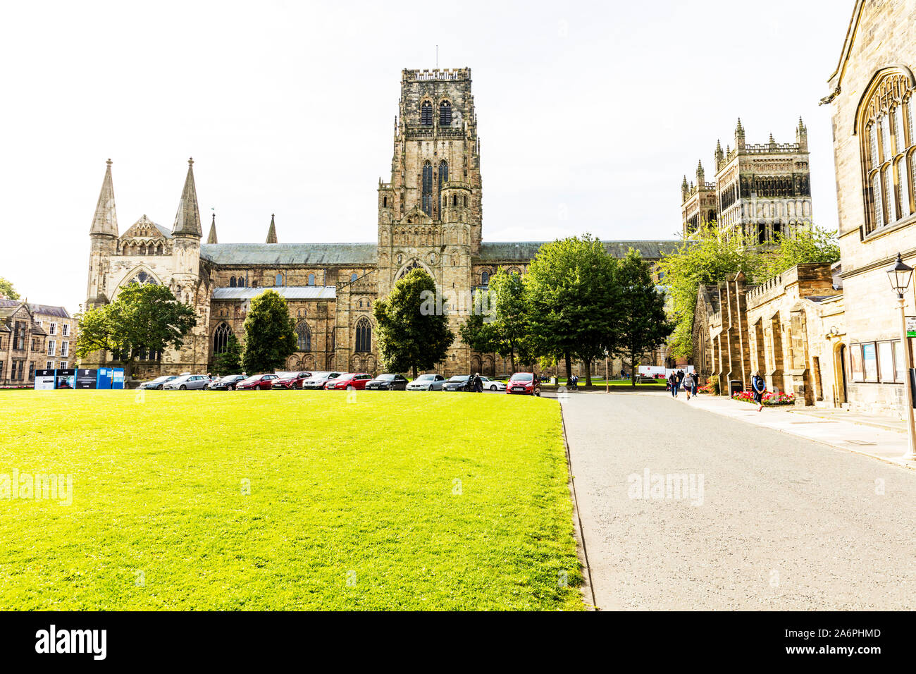 Die Kathedrale von Durham, Durham, Durham County, UK, England, Durham, Kathedrale, Kathedralen, die Kathedrale Kirche Christi, der Seligen Jungfrau Maria Stockfoto