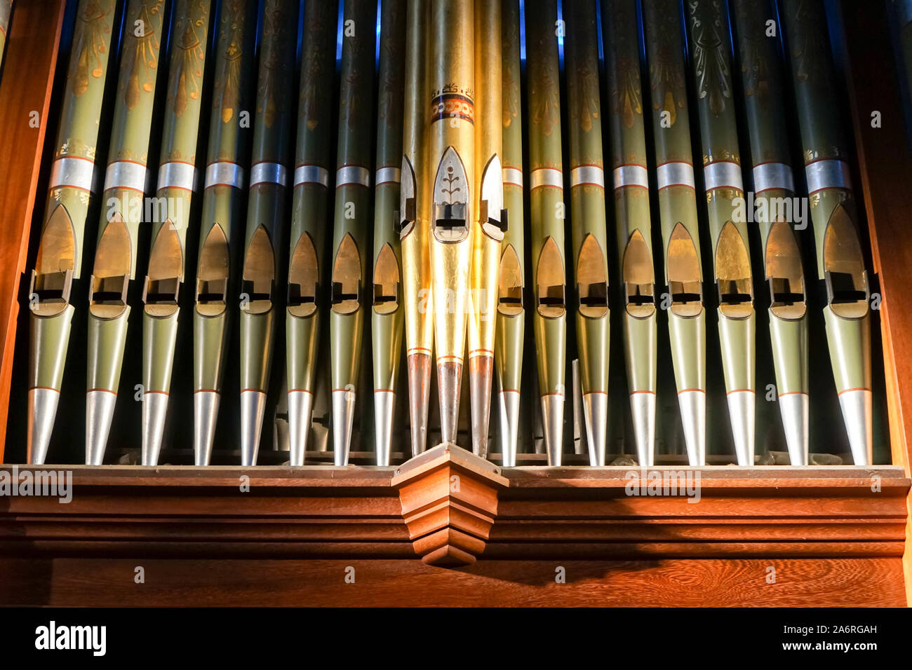 Dom Orgel, Konzert der klassischen Musik Stockfoto