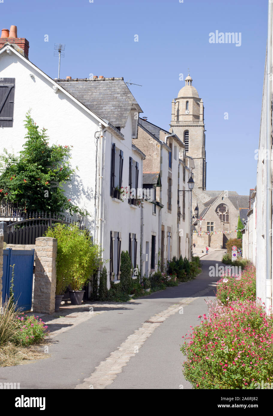 Batz-sur-Mer, Loire Atlantique Stockfoto