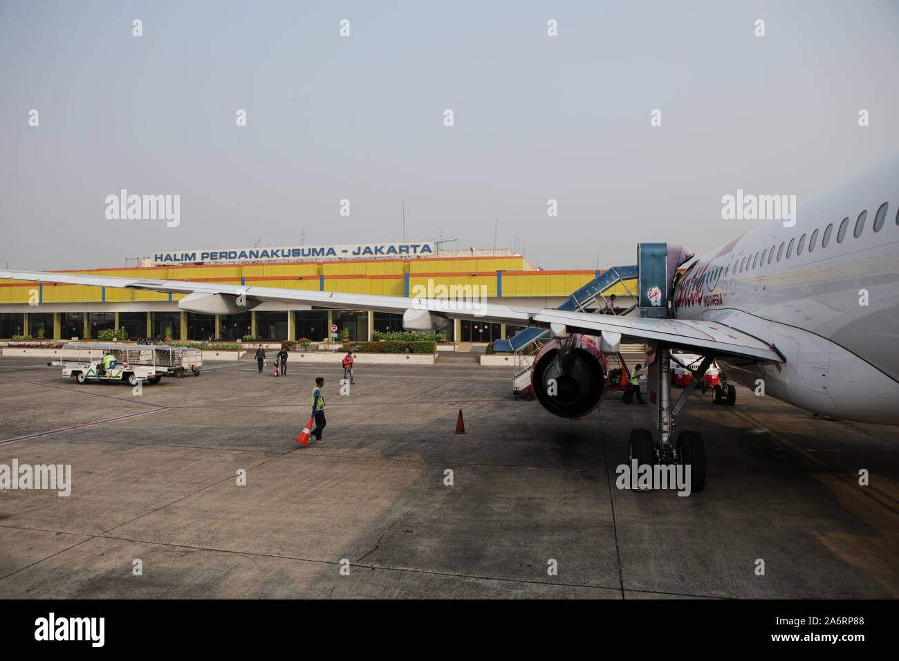 Halim Perdanakusuma Flughafen Jakarta Stockfoto