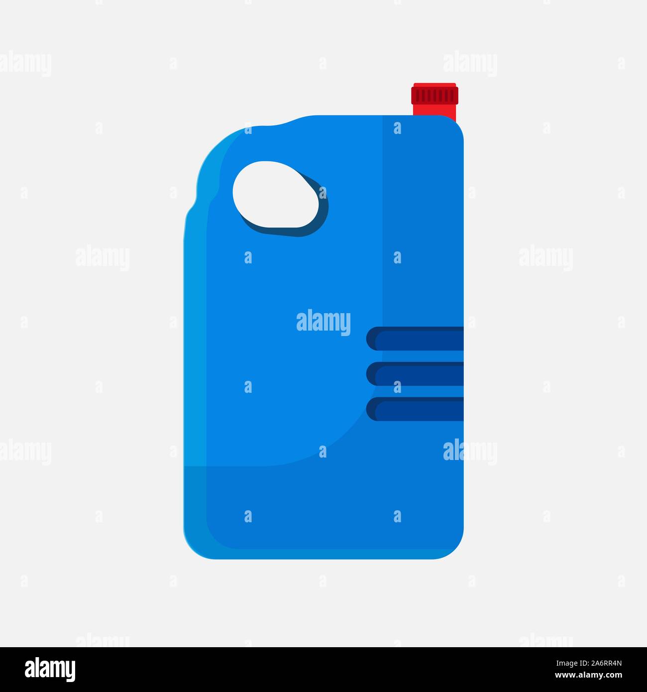 Saubere Flüssigkeit Vektor-illustration Flasche Haushalt Design. Wasch- Reinigungsmittel hygiene blauer Container. Chemische Kunststoff Ausstattung cleanup Flachbild prod Stock Vektor
