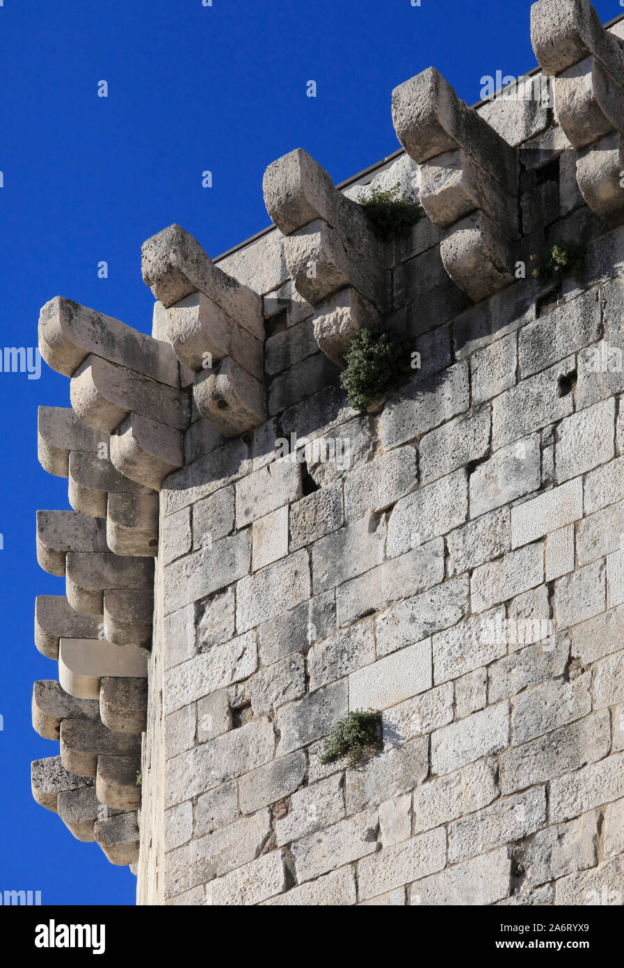 Kroatien, Split, Alga, venezianischen Turm, Stockfoto