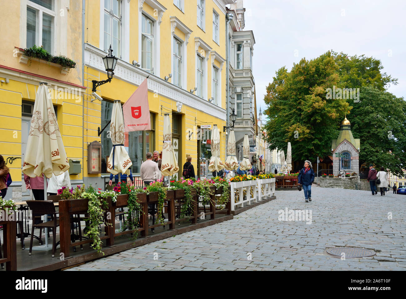Altstadt von Tallinn, das zum Weltkulturerbe der Unesco gehört. Tallinn, Estland Stockfoto