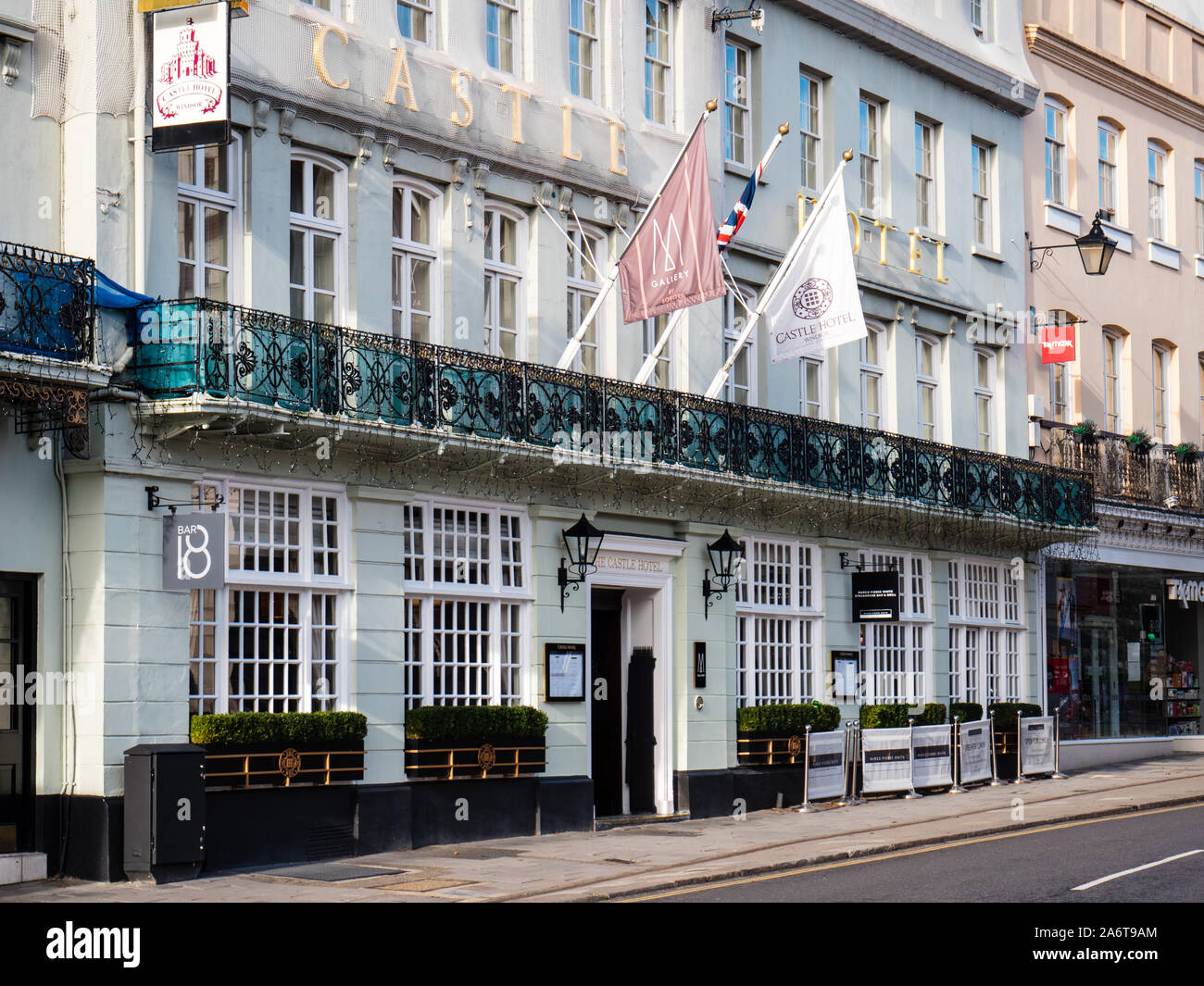 Castle Hotel, Windsor, Windsor, Berkshire, England, UK, GB. Stockfoto