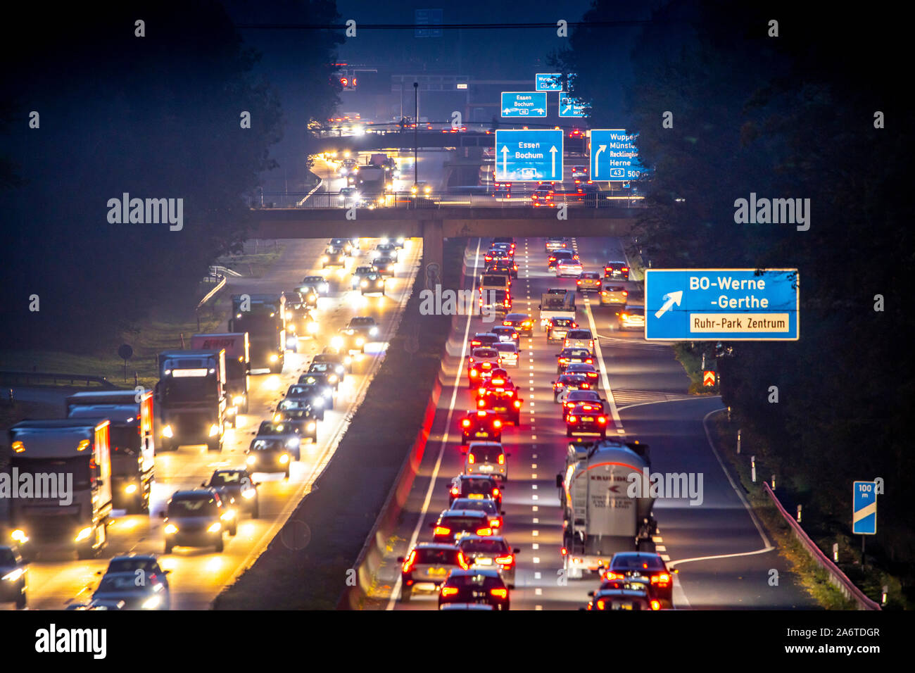 Beförderung A14 Nach A15 Nrw Wartezeit Autobahnanschluss autobahn a40 ruhrschnellweg und autobahn a43 in