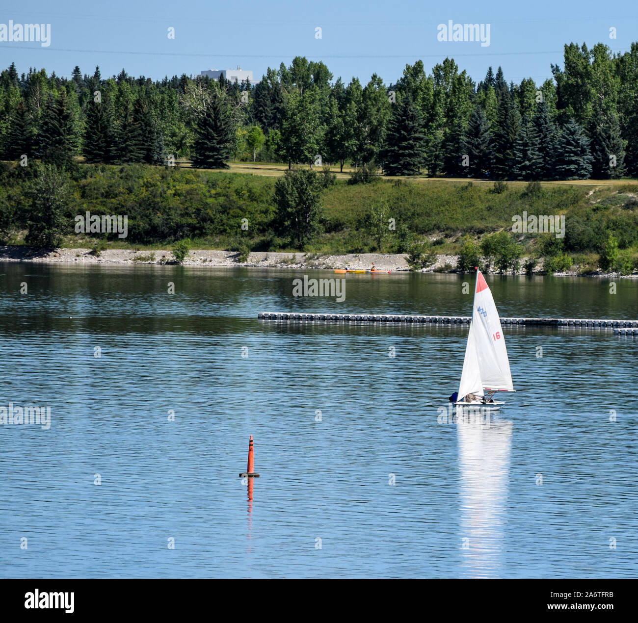 Segeln Sommer Spaß Stockfoto