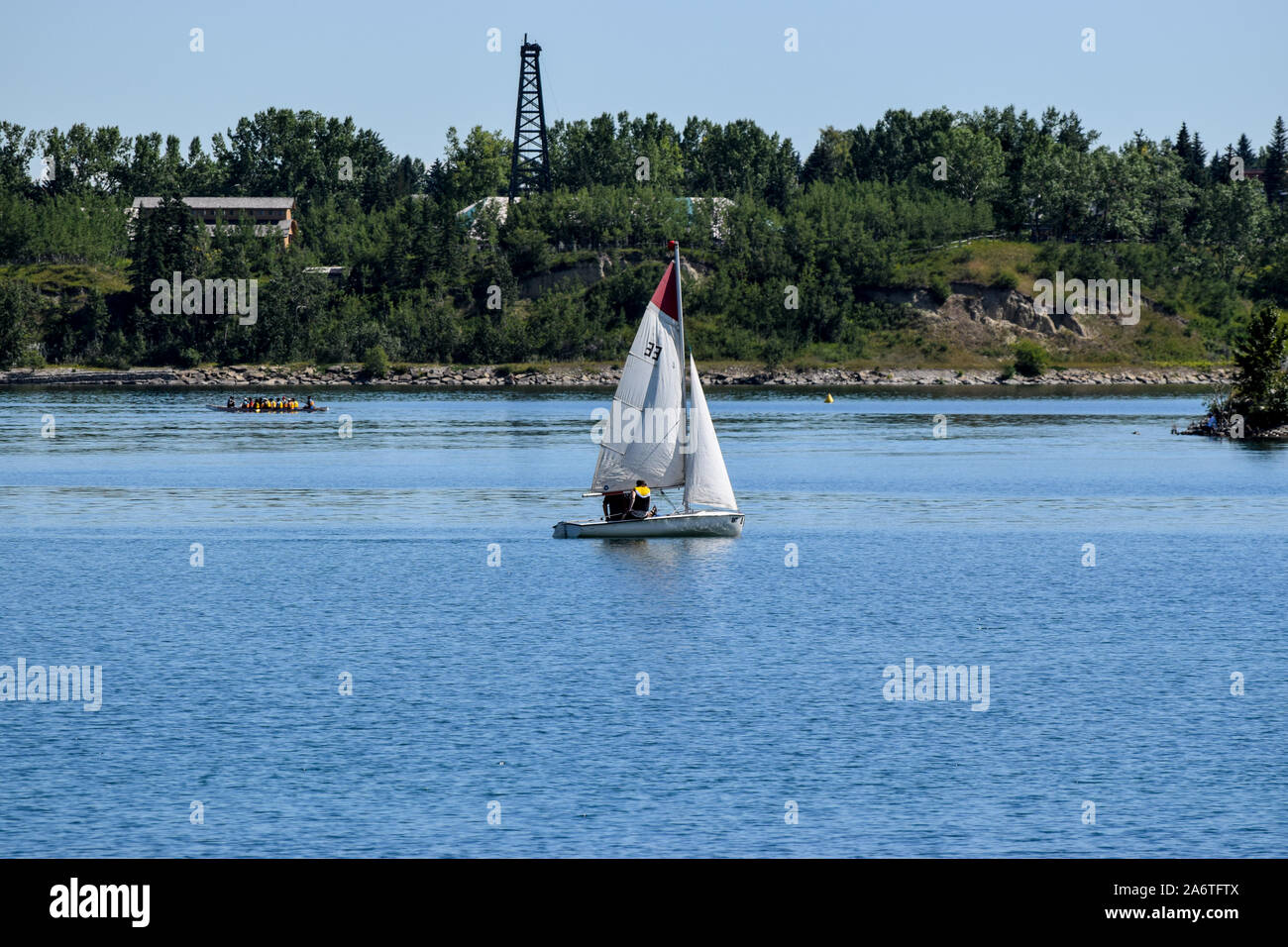 Segeln Sommer Spaß Stockfoto