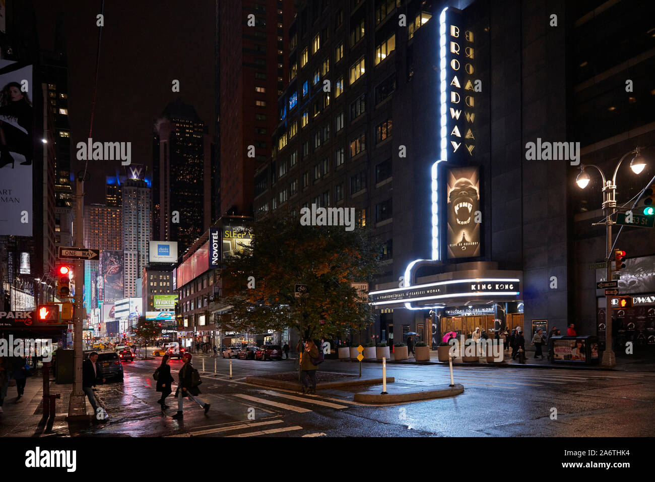 King Kong Musical am Broadway Theatre, New York, USA. Stockfoto