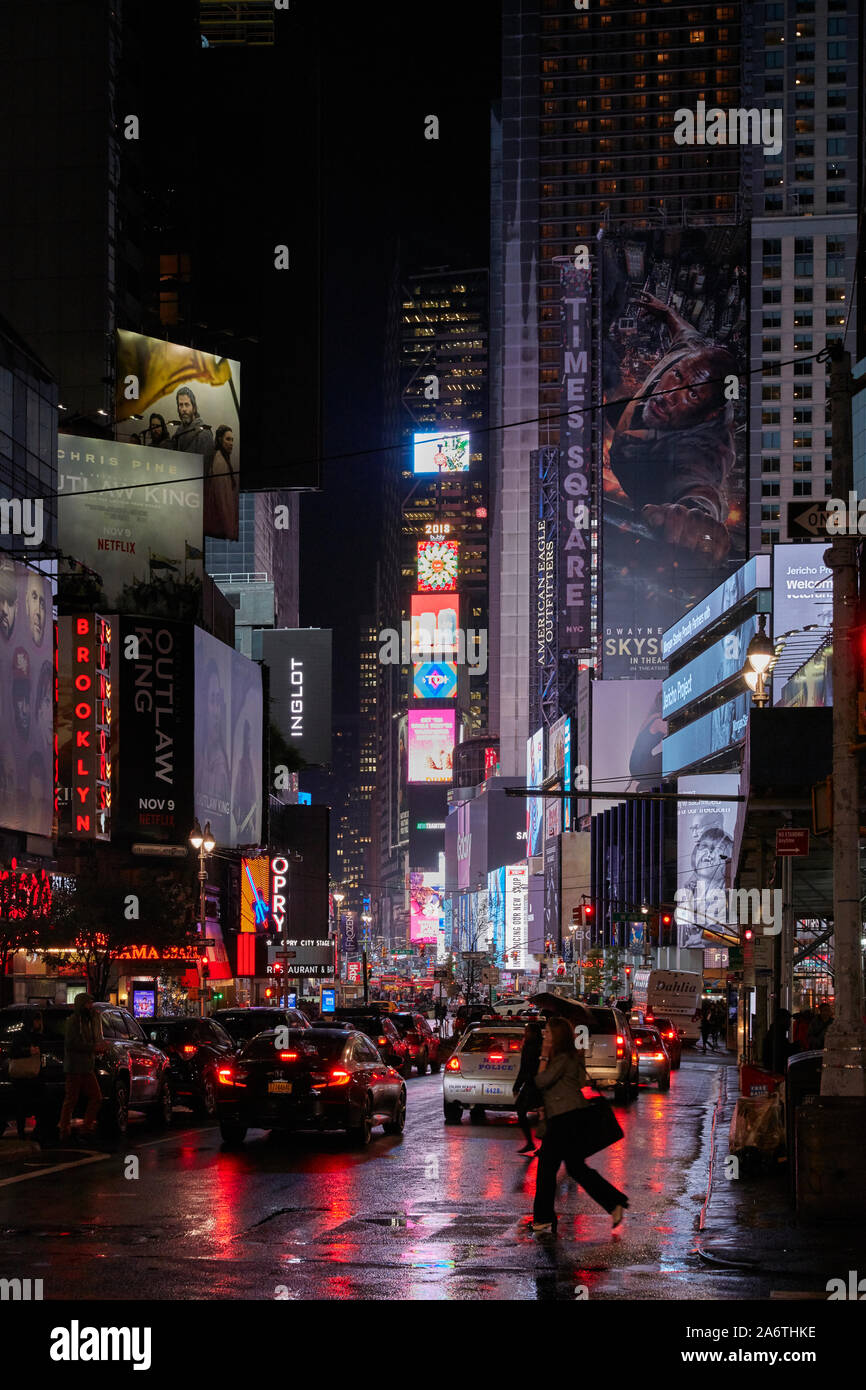 Time Square in New York City. Stockfoto