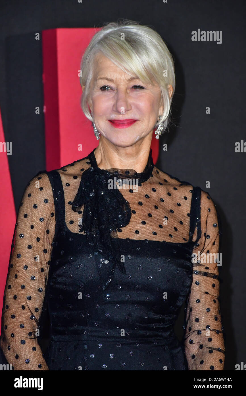 London, Großbritannien. 28 Okt, 2019. London, Großbritannien. 28 Okt, 2019. Helen Mirren Arrivers bei Weltpremiere Der guter Lügner am 28. Oktober 2019, am BFI Southbank, London, UK. Bild Capital/Alamy Leben Nachrichten Bild Capital/Alamy leben Nachrichten Stockfoto