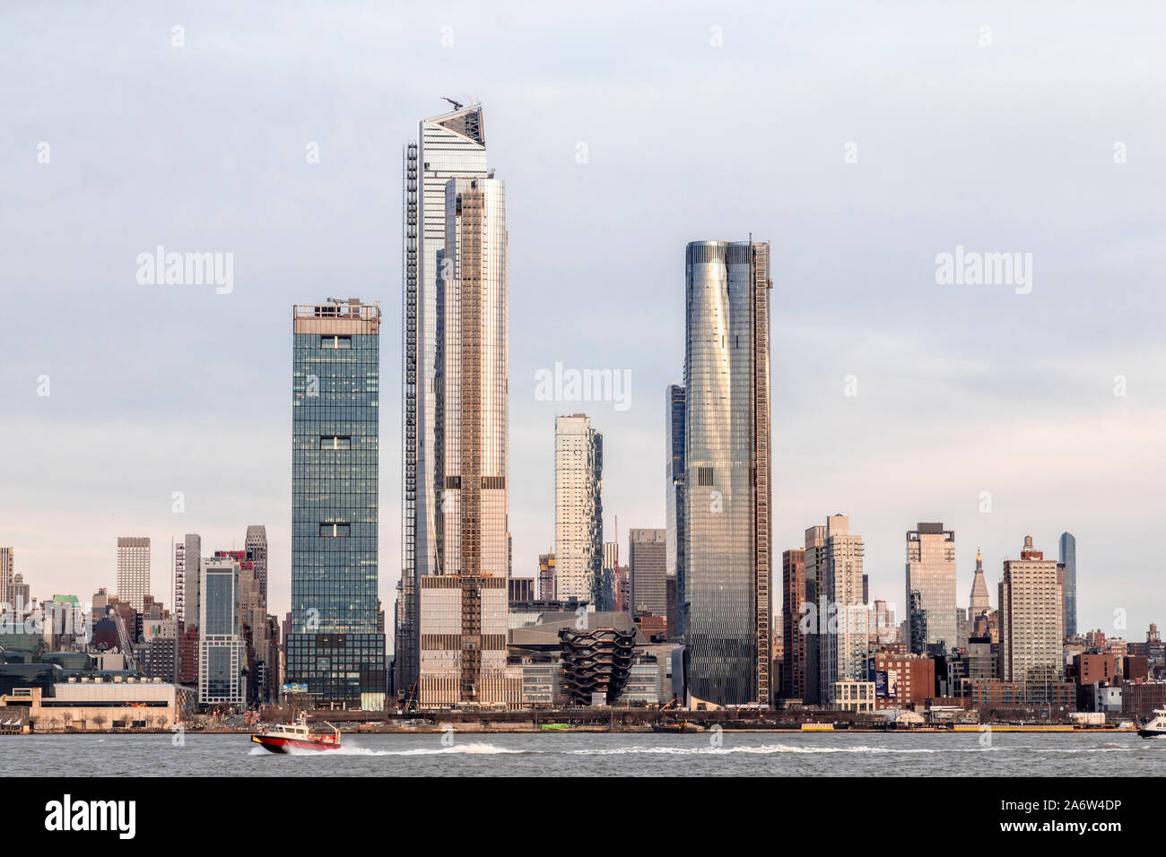 Hudson Yards New York City Skyline Stockfoto