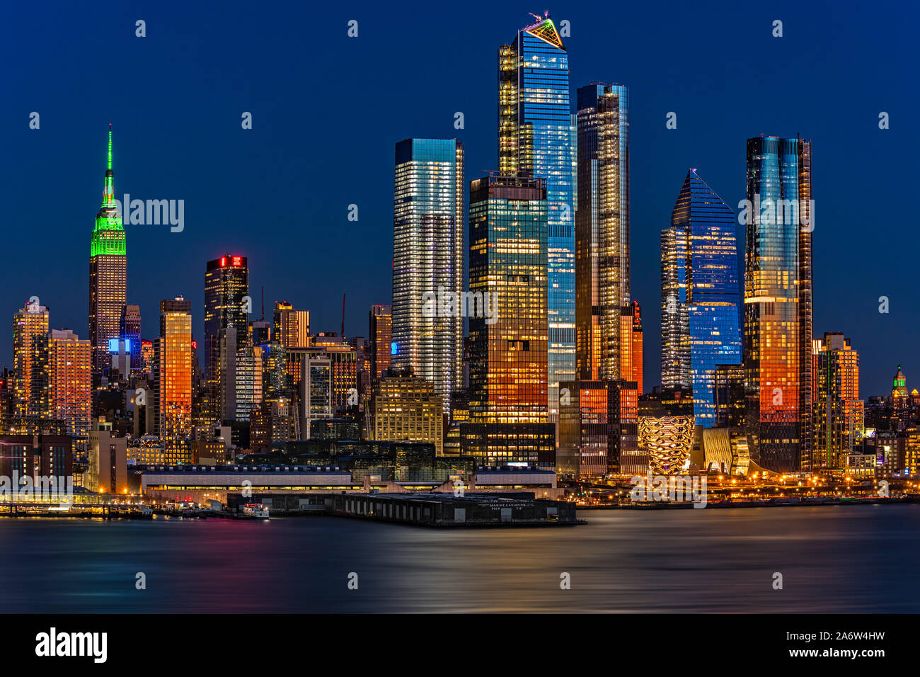 Hudson Yards New York City Skyline Stockfoto