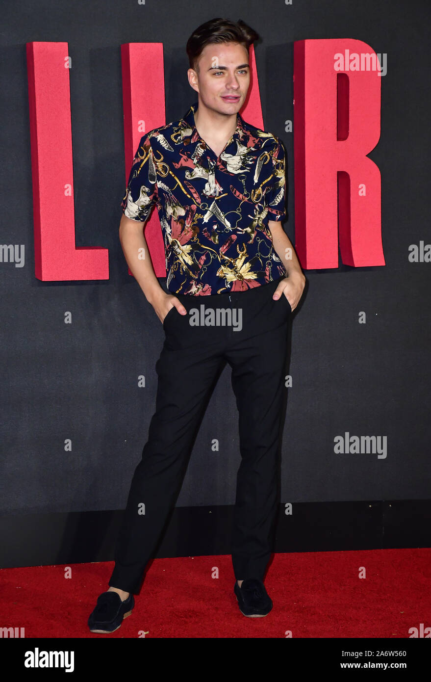 London, Großbritannien. 28 Okt, 2019. London, Großbritannien. 28 Okt, 2019. Arrivers bei Weltpremiere Der guter Lügner am 28. Oktober 2019, am BFI Southbank, London, UK. Bild Capital/Alamy leben Nachrichten Stockfoto