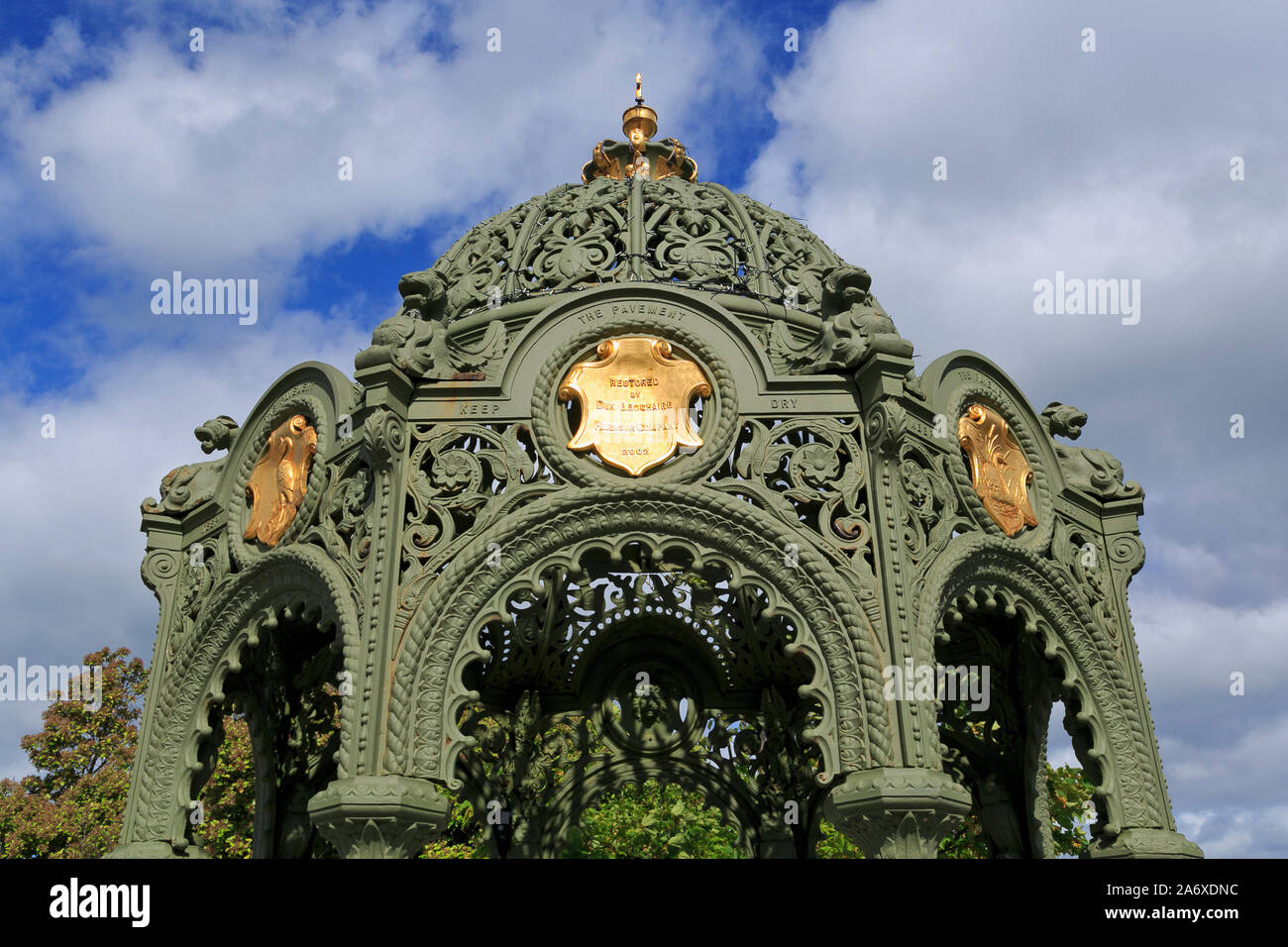Queen Victoria Brunnen, Dun Laoghaire, County Dublin, Irland Stockfoto