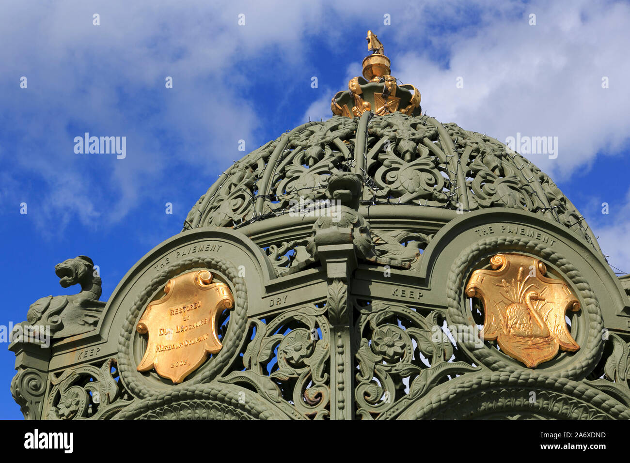 Queen Victoria Brunnen, Dun Laoghaire, County Dublin, Irland Stockfoto