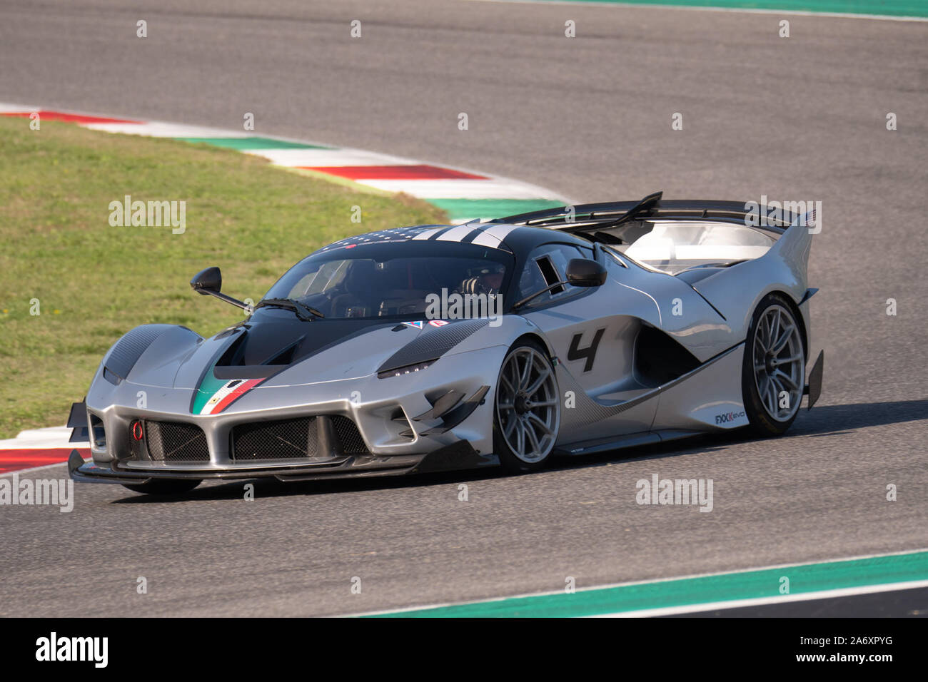 Xx Programme fxx-k während Ferrari Challenge World Finals - Mugello 2019, Scarperia e San Piero, Italien, 27 Okt 2019, Motoren Ferrari Challenge Cup Stockfoto