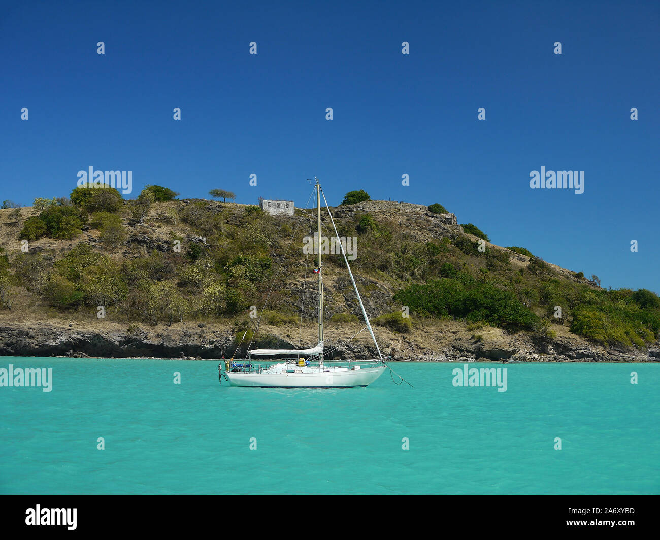 Deep Bay, Antigua und Barbuda, Karibik Stockfoto