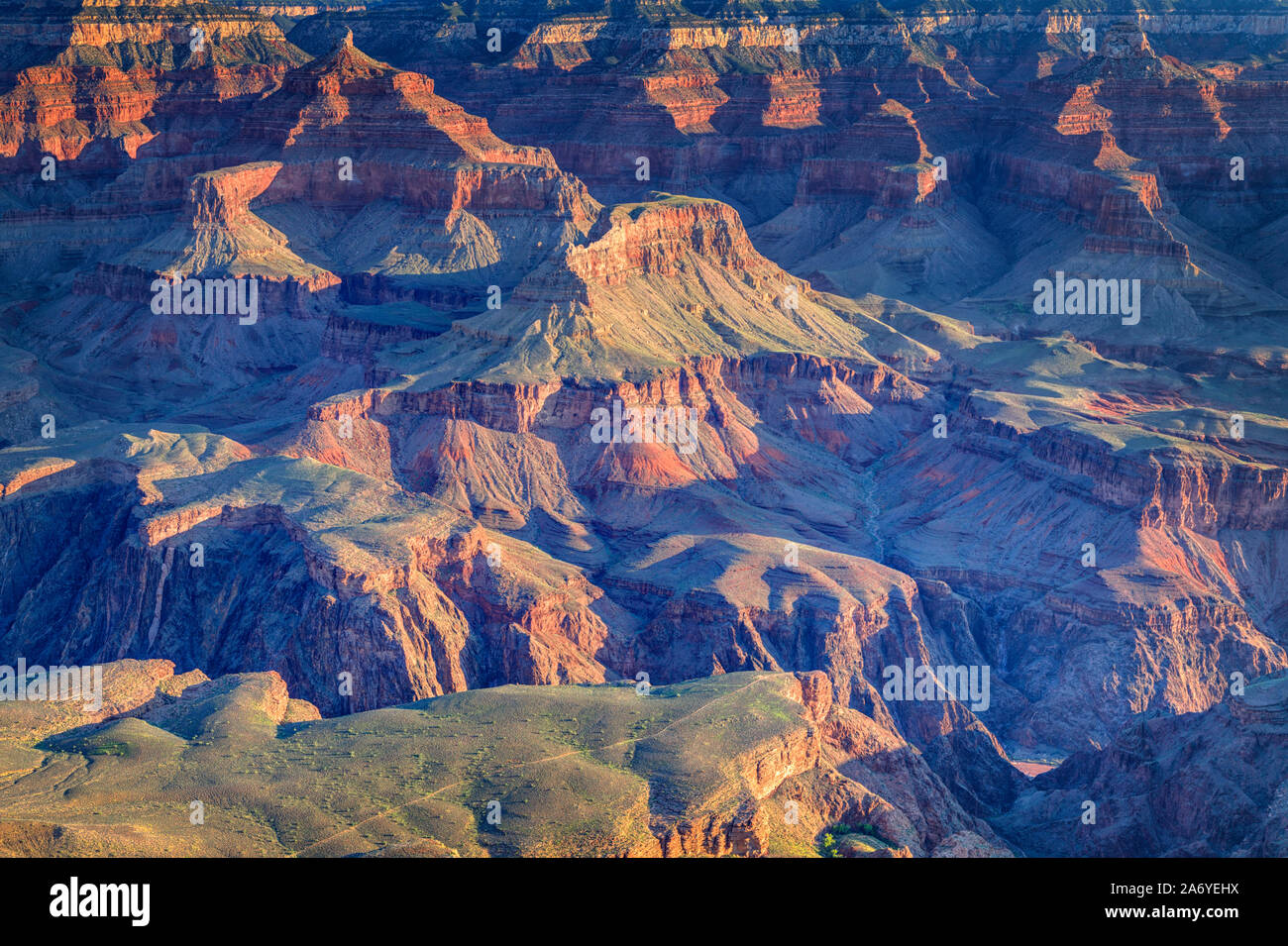 USA, Arizona, Grand Canyon Nationalpark (South Rim), Yavapai Point Stockfoto