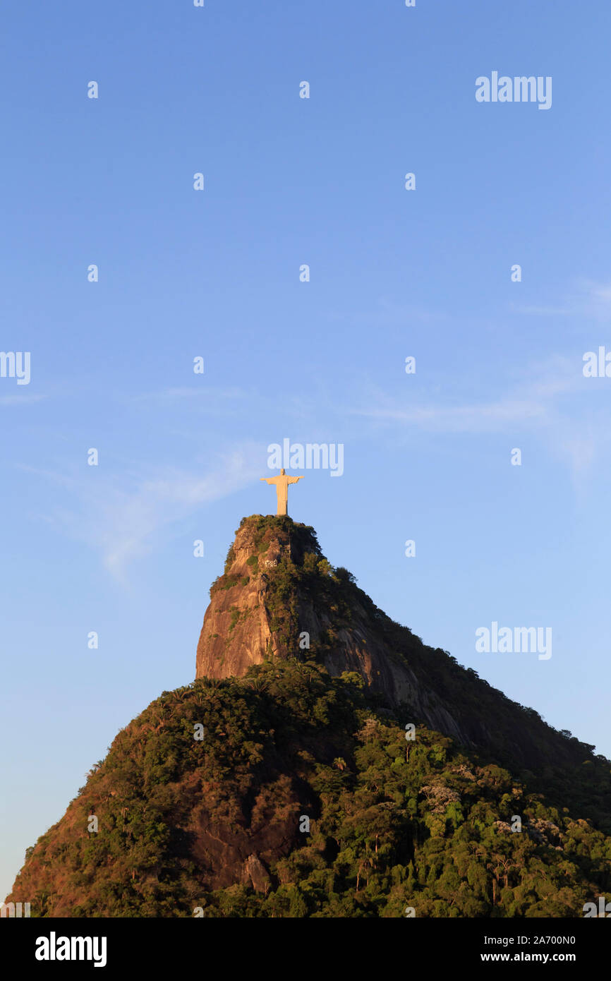 Brasilien, Rio De Janeiro, Ansicht der Zuckerhut und Rio de Janeiro Stadt Stockfoto