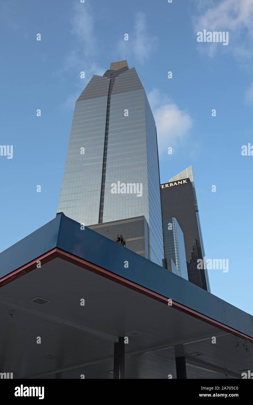 Moderne Wolkenkratzer in Panama City Stockfoto