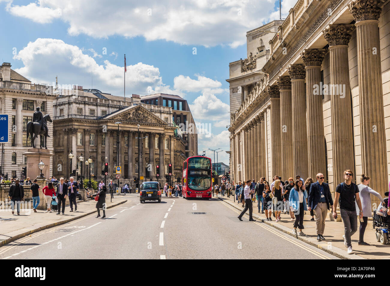 Die City von London in London Stockfoto