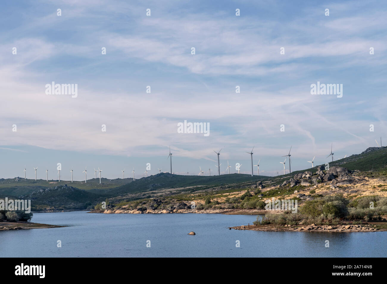 Serra Serrada Talsperre Stockfoto