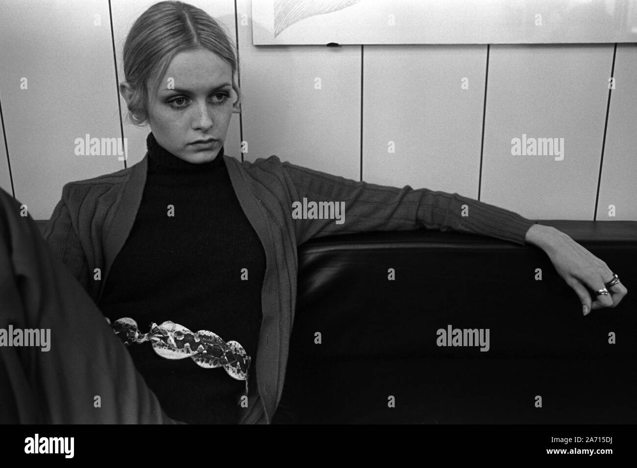 Twiggy bei ahotelroom in Stockholm/Foto: Bo Arrhed Stockfoto