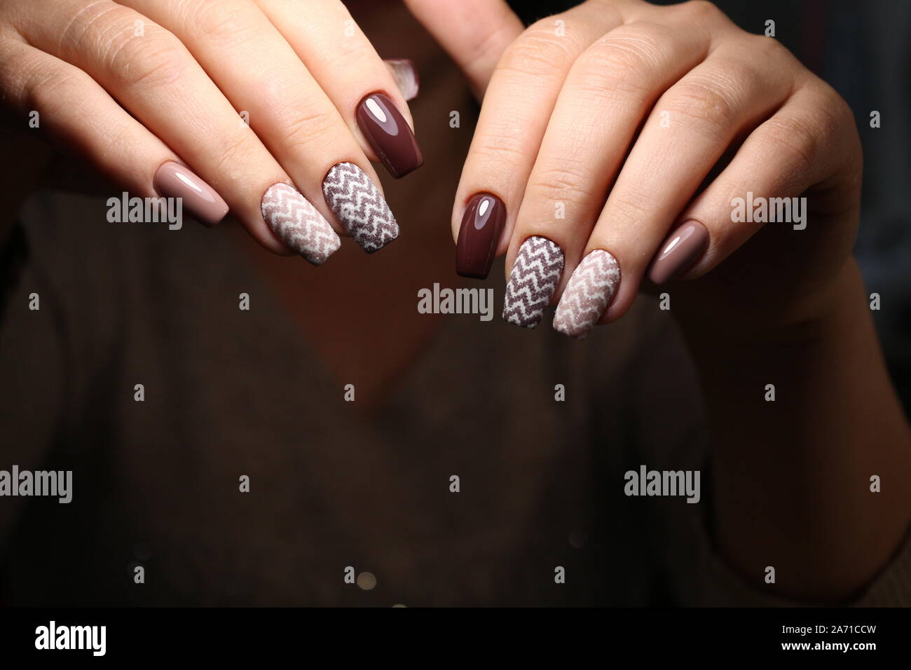 Winter Nails Stockfotos und -bilder Kaufen - Alamy