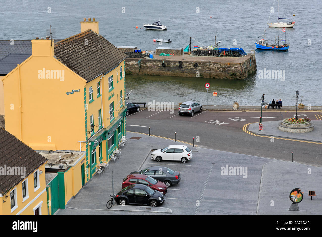 Kai Lane, Youghal, County Cork, Irland Stockfoto